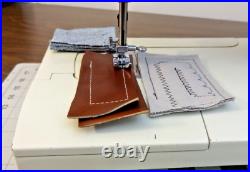 SERVICED KENMORE JAPAN Heavy Duty 6 Stitch Sewing Machine LEATHER DENIM