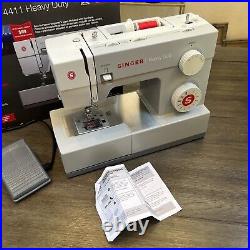 SINGER 4411 Heavy Duty 120W Portable Sewing Machine Grey