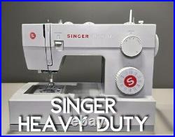 SINGER-4423-Heavy Duty Sewing Machine W Foot Pedal & Cover97 Stitch Applications