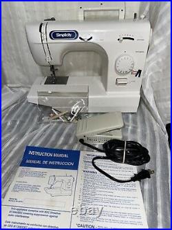 Simplicity Heavy Duty Denim Buster Performer Sewing Machine Model Sl415