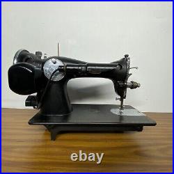 Singer 15-91 Sewing Machine 1946 Gear Driven Heavy Duty Serviced Works Perfectly