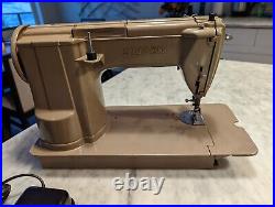 Singer 301A Sewing Machine 1950's Heavy Duty Sewing Machine Pedal Case included