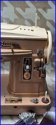 Singer 403a sewing Machine Leather Upholstery Denim Canvas Heavy Duty SERVICED