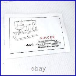 Singer 4423 Heavy Duty Sewing Machine with Accessories, Pedal & Rotary Cutter