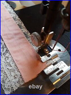 Singer 66-18 Heavy Duty Vintage Sewing Machine AJ848488 y61-P2