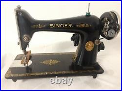 Singer 66 Heavy Duty Vintage Sewing Machine AD425537 (x03-P2)