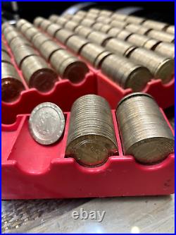 Slot Machine Dollar Size Tokens Old School Heavy Duty 1274 Count With Trays