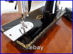 Superb 1954 Singer Sewing Machine 15-91 Potted Motor Fully Tested Heavy Duty
