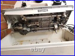 TWI Machines Inc Sewing Machine With Case Zig Zag Vintage Heavy Duty Works