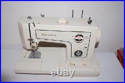 VTG SEARS KENMORE HEAVY DUTY SEWING MACHINE 148 15600 With Pedal and Case