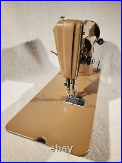 Vintage 1954 Model 301A Singer Heavy Duty Leather Sewing Machine Serviced Tested