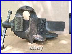 Vintage Athol Machine Co 92 Bench Vise Heavy Duty Clean Vice Wow