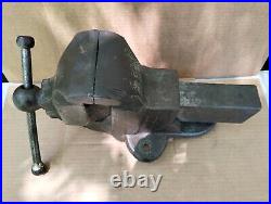 Vintage Athol Machine Co 92 Bench Vise Heavy Duty Clean Vice Wow