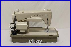 Vintage Fashion Mate Singer Sewing Machine Model 237 Carrying Case Heavy Duty E1