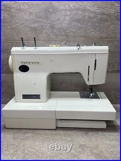 Vtg Kenmore Sears Model 148.15700 Sewing Machine with Foot Pedal Works GREAT